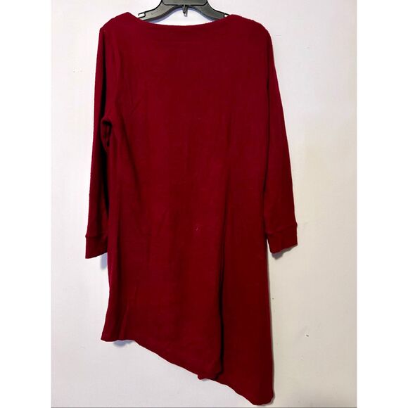 Jorge Perez dark Red Sweater Dress 3X - Picture 3 of 7